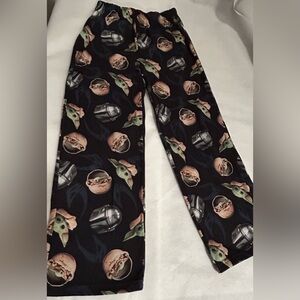 Disney, Star Wars Mandalorian, pajama pants. Youth size small.